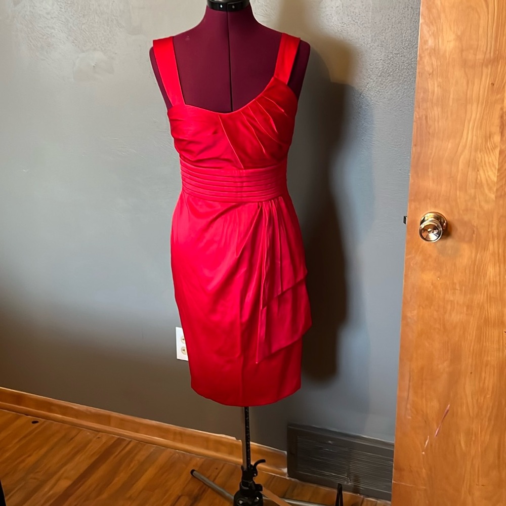 Red Event Dress size small  Red in color